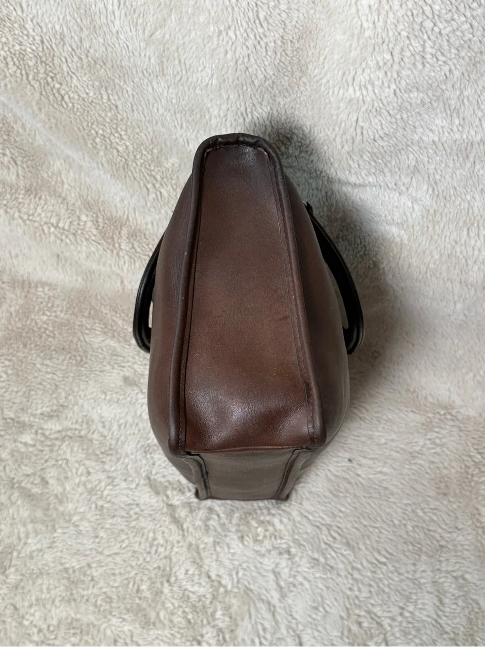Coach VINTAGE 1970s Slim Satchel Standard #9430 Glue In Tag New York City VGUC